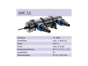 Osaga UVC Klärgerät 11 Watt